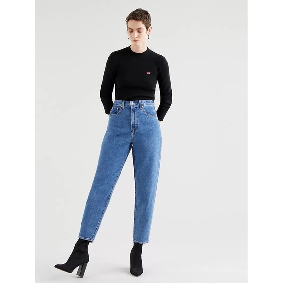 LEVI'S High Loose Taper Blue Jeans - Picture 5 of 6